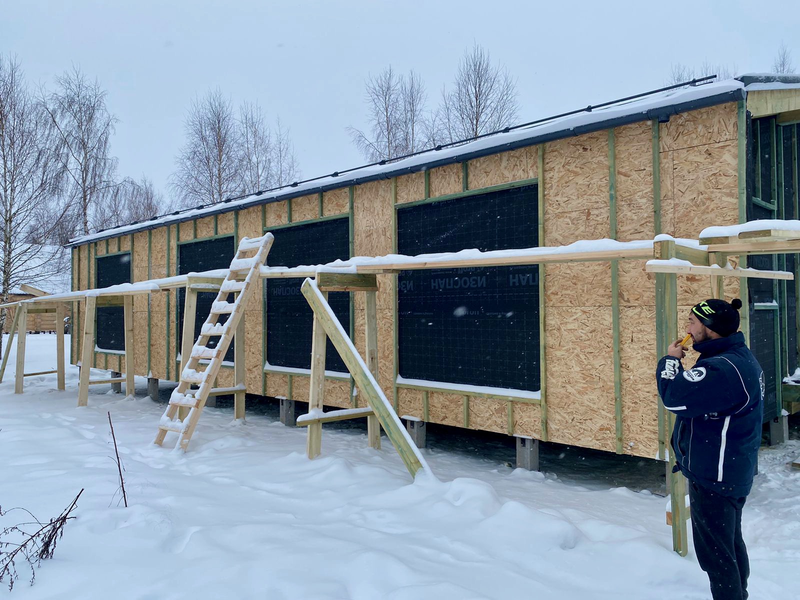 Каркасные дома в Туапсе кровля