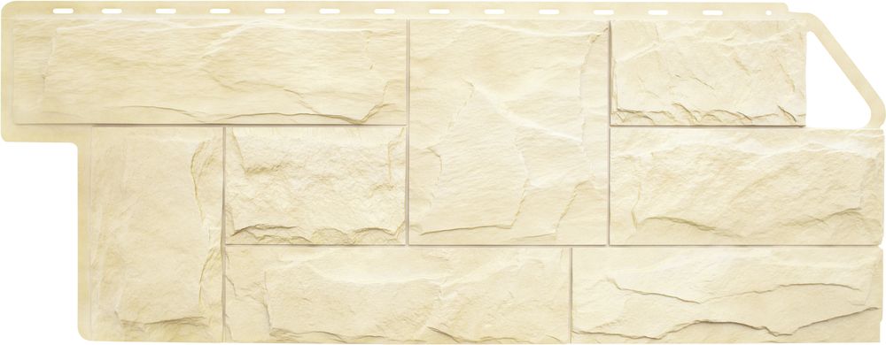 Фасадная панель Альта-Профиль Гранит Эко 1010х450 мм, Песчаный