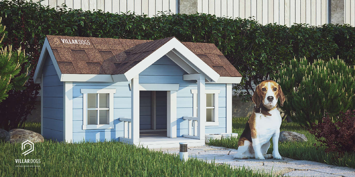 Красивый домик для собаки | Фотографии | VillarDogs