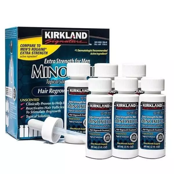 Миноксидил Kirkland 5% (лосьон)- 6 флаконов