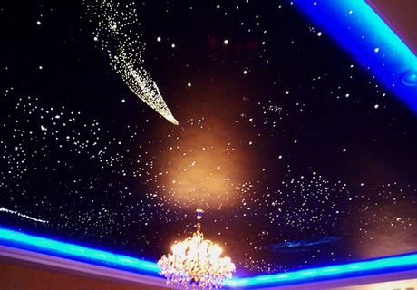 Натяжные потолки звездное небо в Алуште
