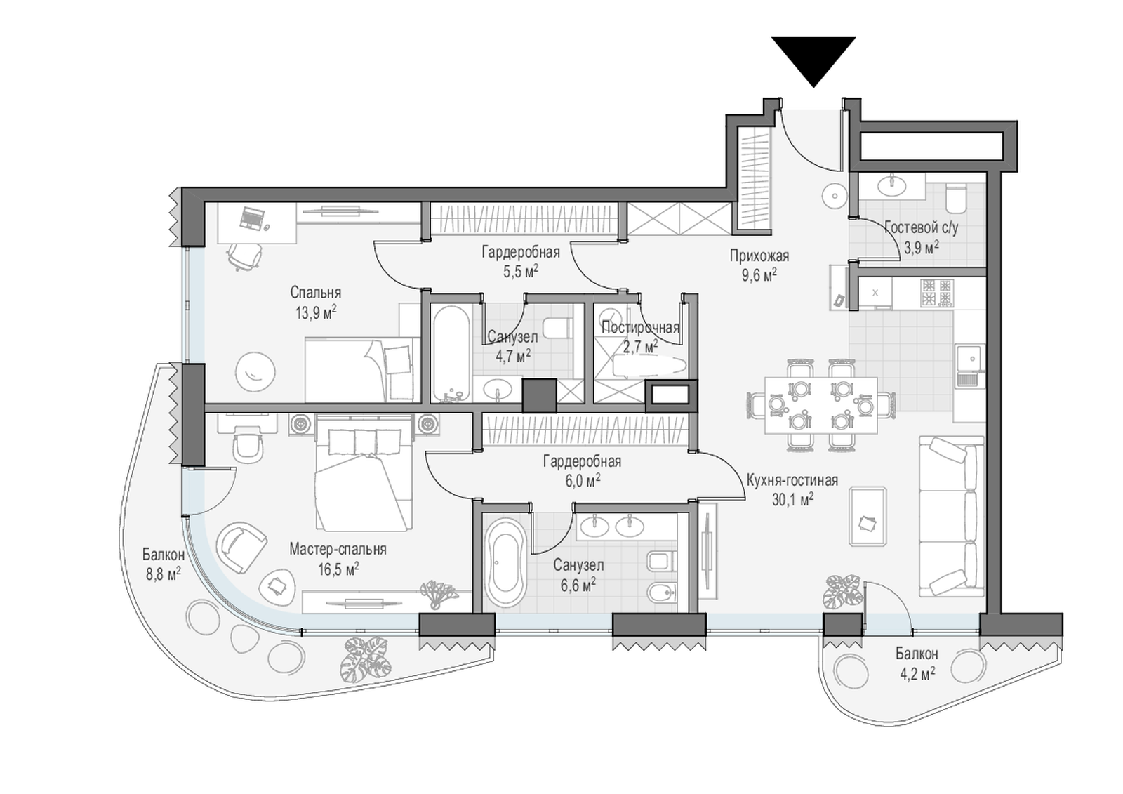 Лаврушинский планировка квартиры