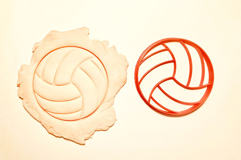 Формочка для печенья Волейбол Волейбольный мяч