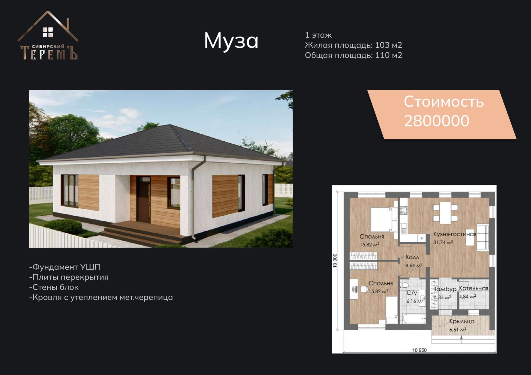 Тимашевске дом под ключ лучшая цена