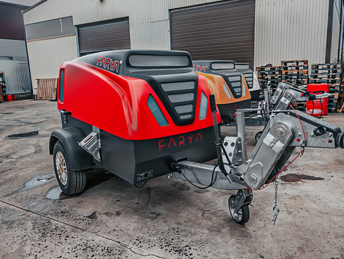 Габариты и мобильность агрегата PowerMix