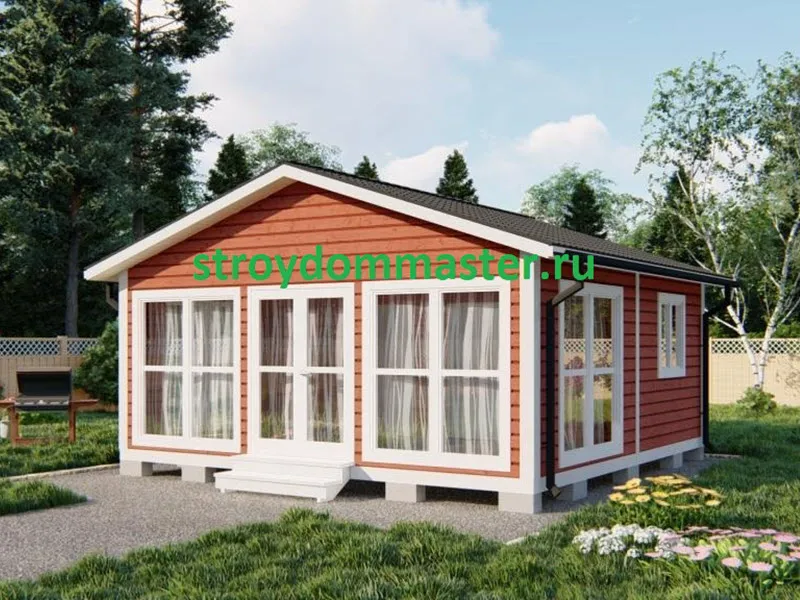 ГОСТЕВОЙ ДОМ 6Х6М. №2