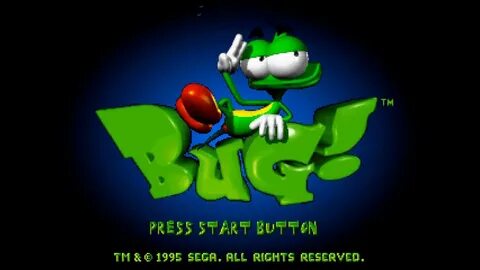 Bug! (Sega Saturn) - Играть онлайн в браузере прямо сейчас на kinogames.online