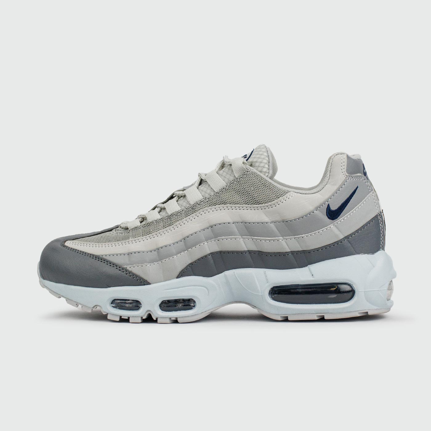 Air Max 95 Grey White чаще выбирают клиенты