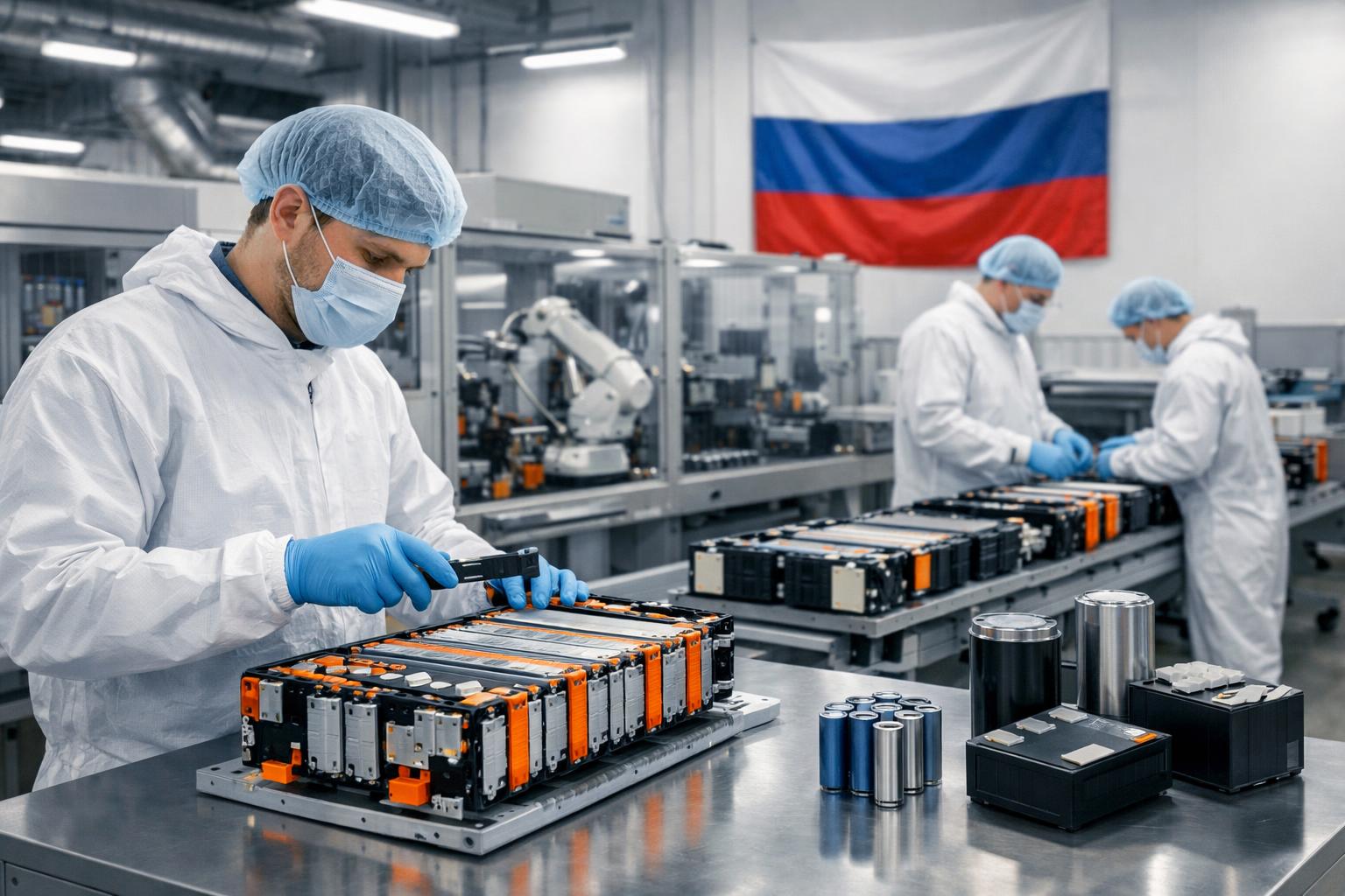 Производство литий-ионных батарей в России - Tesselion Производство литий-ионных батарей в России - Tesselion