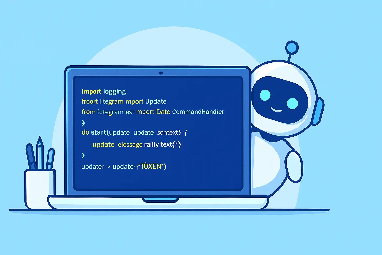 Создание бота на Python с нуля фото