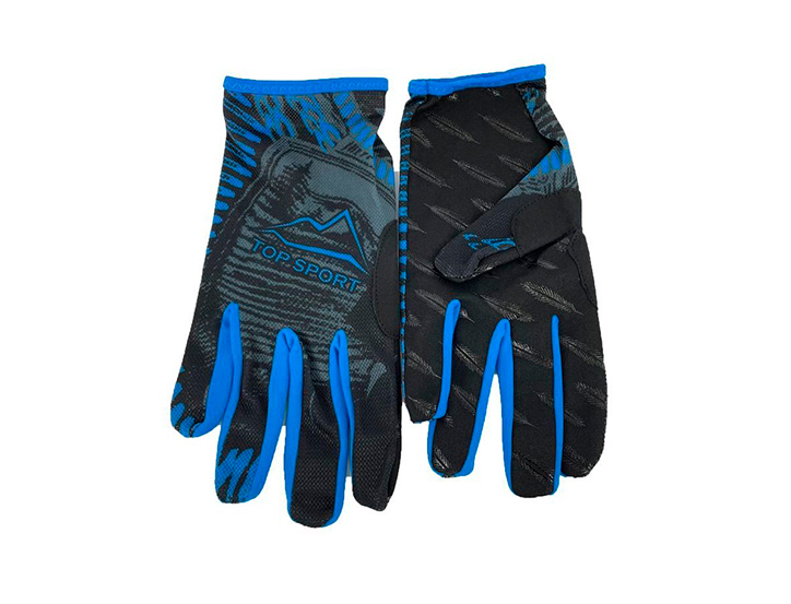Перчатки парашютные TopSport синие