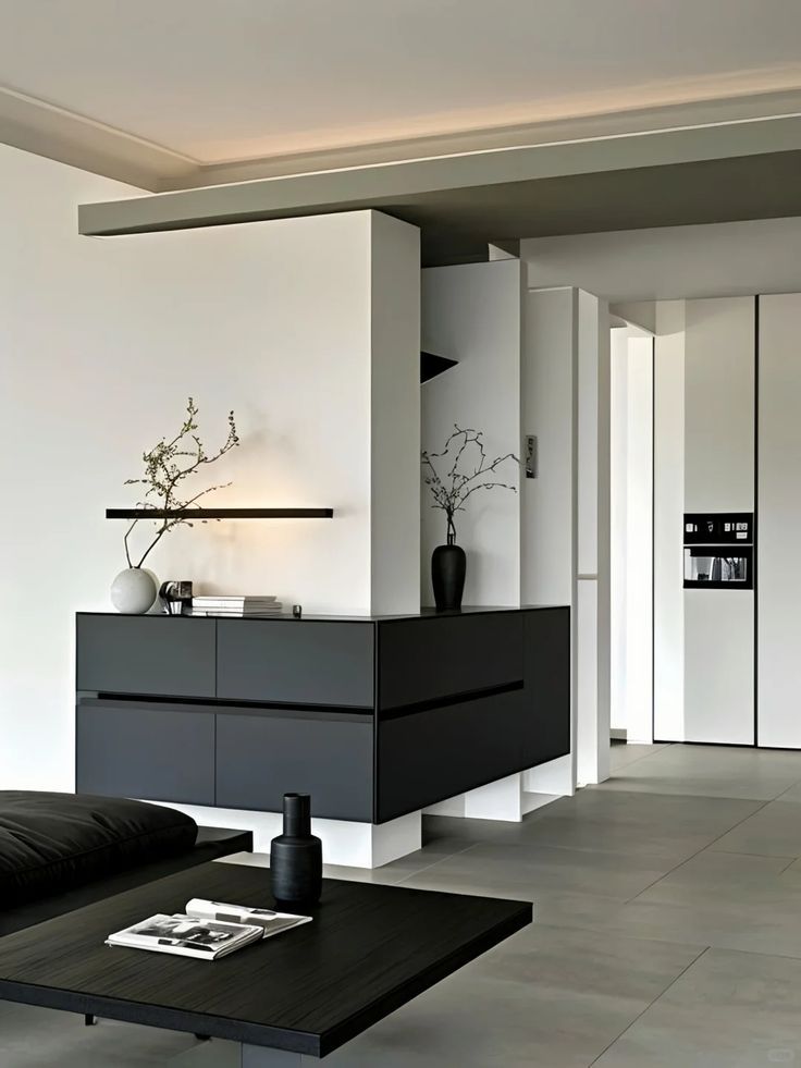 Минимализм в московской квартире- дизайн интерьера в Москве