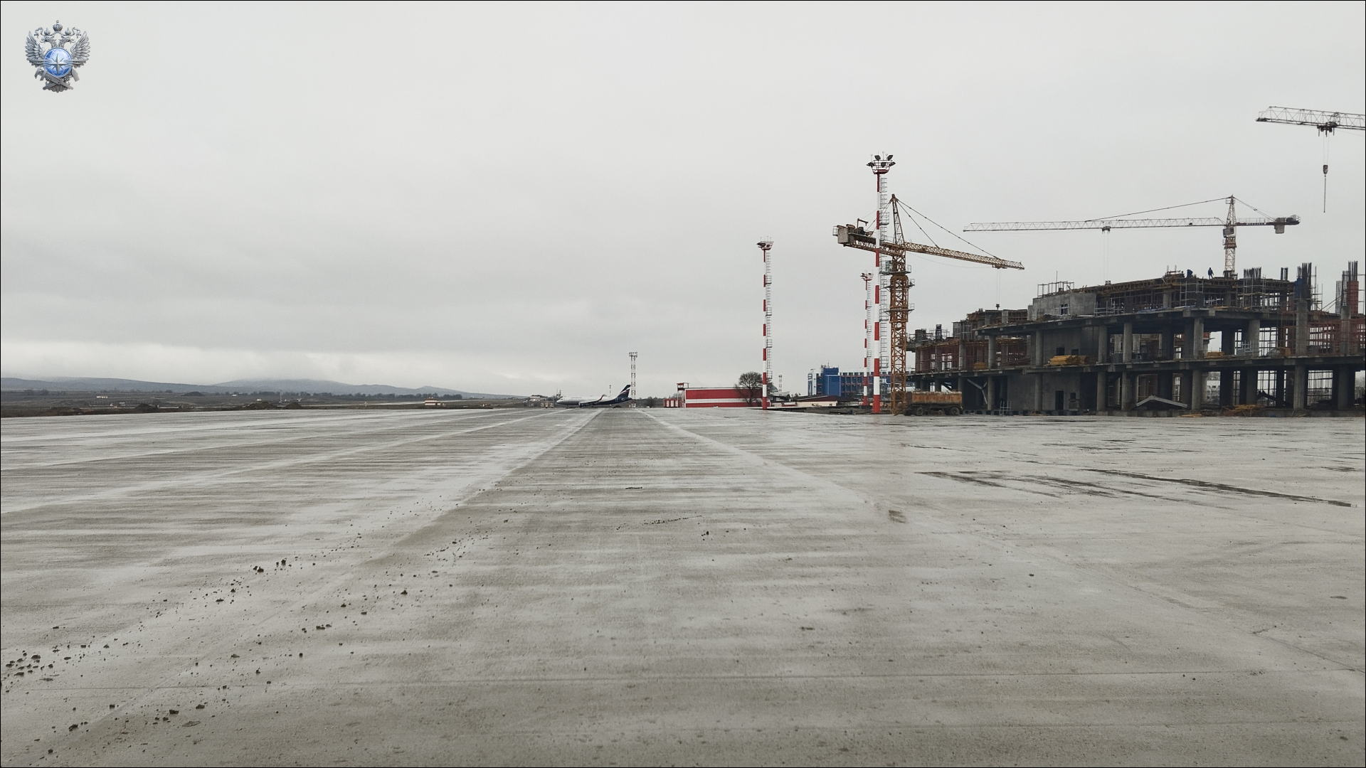 Строительная готовность аэродромной инфраструктуры в аэропорту Грозный составляет более 60%