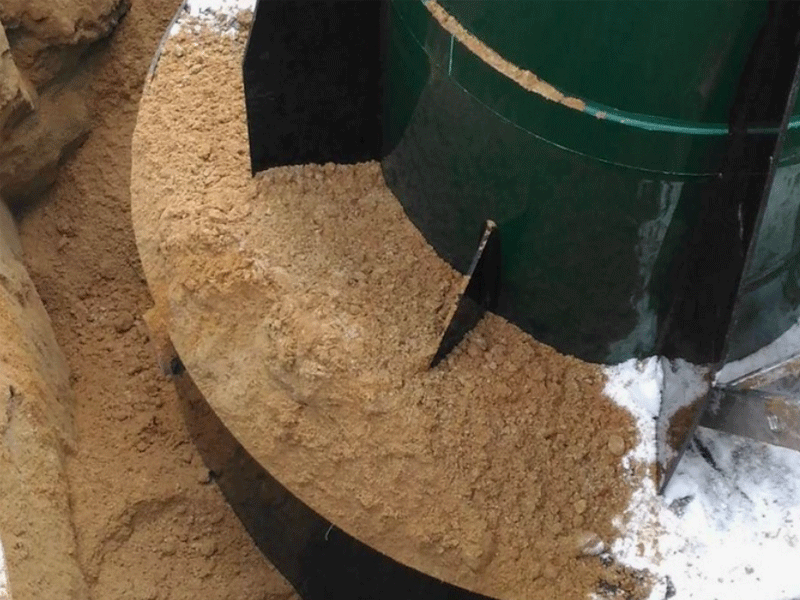 Монтаж септика Монтаж септика