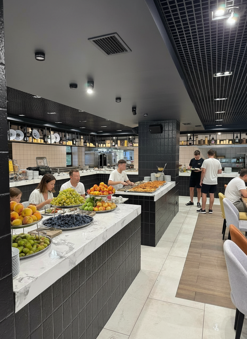 ресторан отеля Россиянка