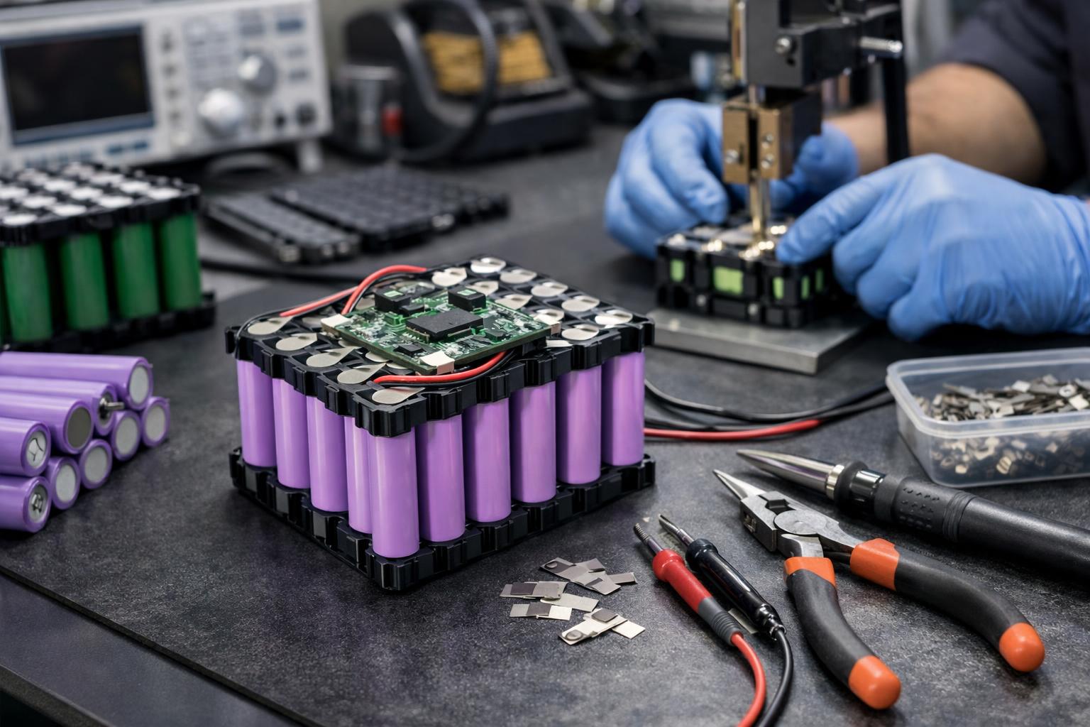 Сборка 18650 под заказ - батареи li-ion на проект - пошагово Сборка 18650 под заказ - батареи li-ion на проект - пошагово