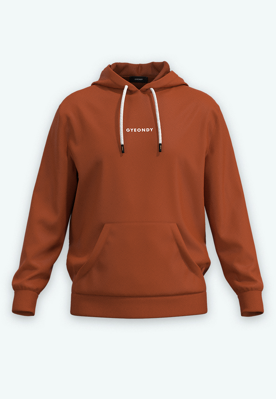 Худи мужской Худи цвет коричневый