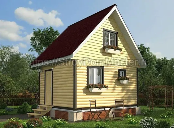 ПРОЕКТ БАНИ 028 6Х4