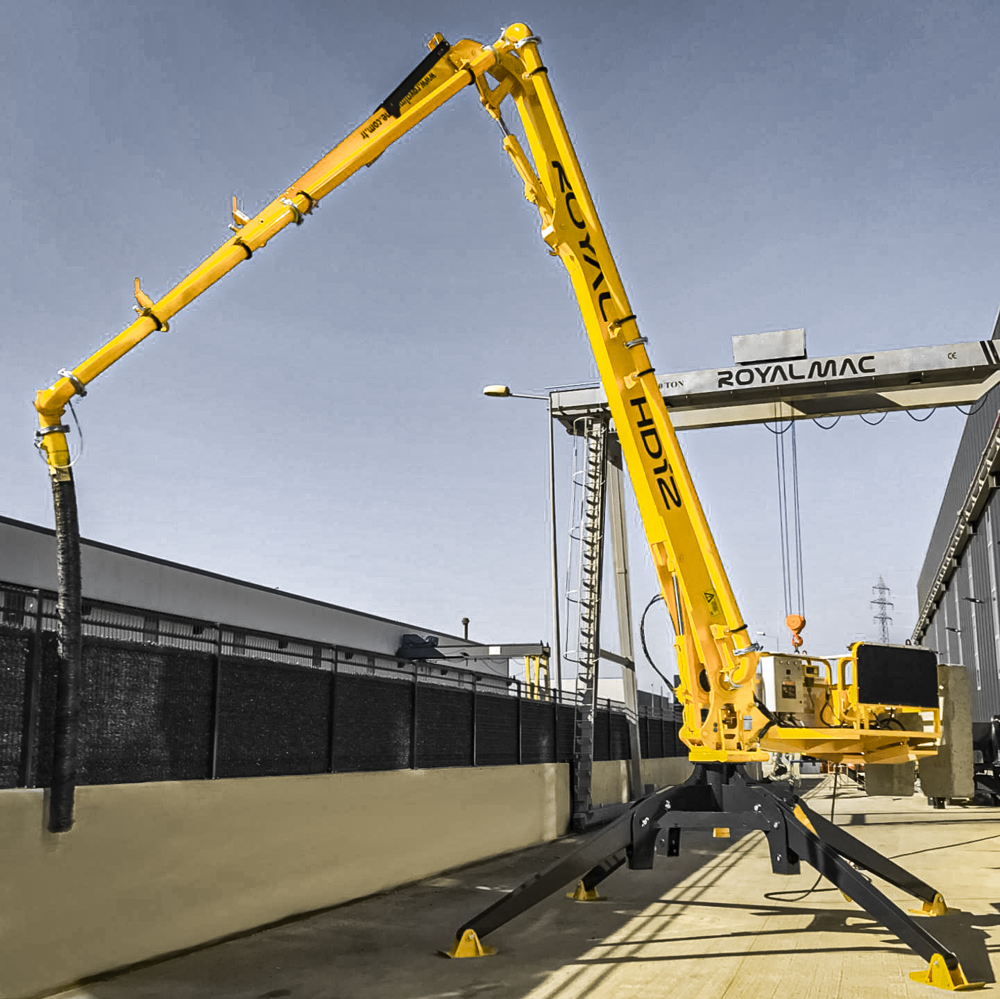 Габариты и мобильность агрегата PowerMix