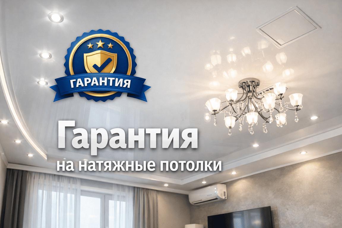 натяжной потолок с точечными светильниками с точечными светильниками