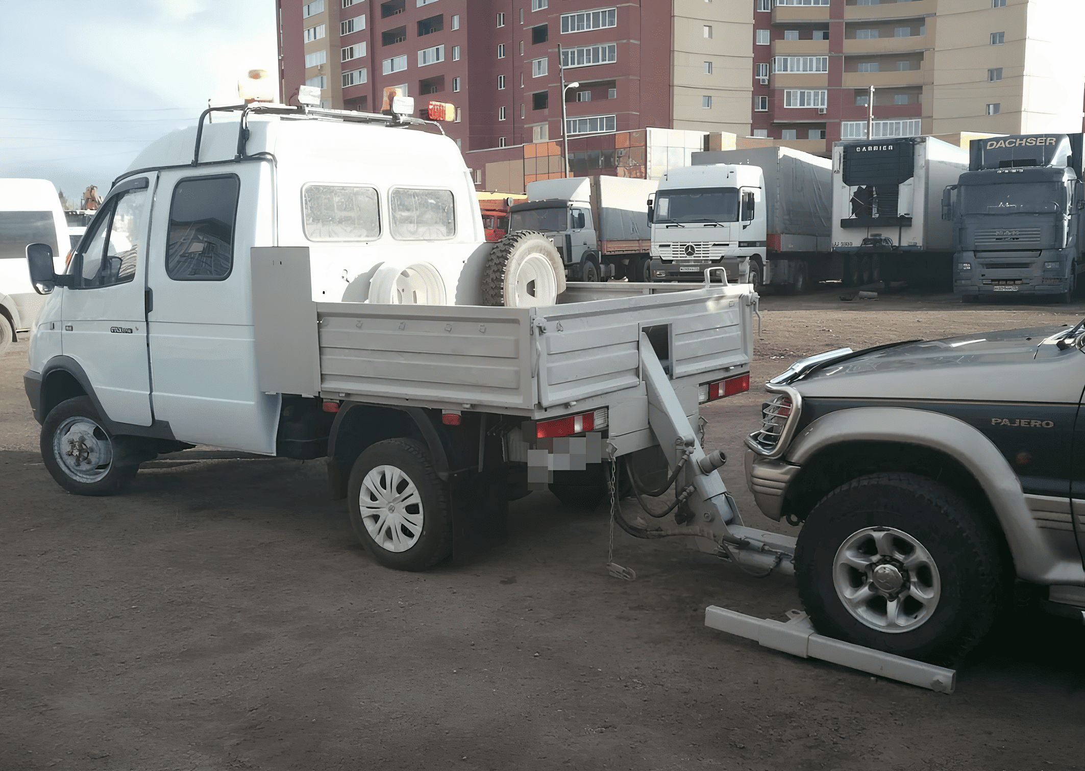 Эвакуатор ГАЗ Полуторка