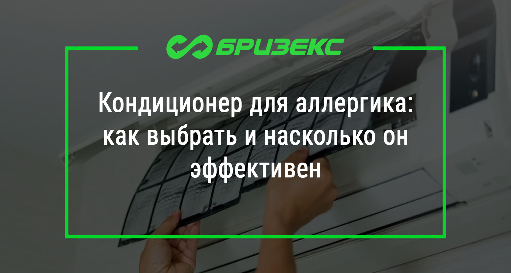 Кондиционер для аллергика: как выбрать и насколько он эффективен