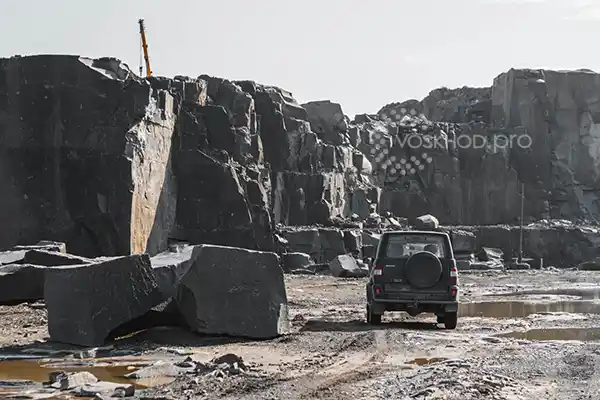 карьер гранит габбро-диабаз Карелия добыча производство