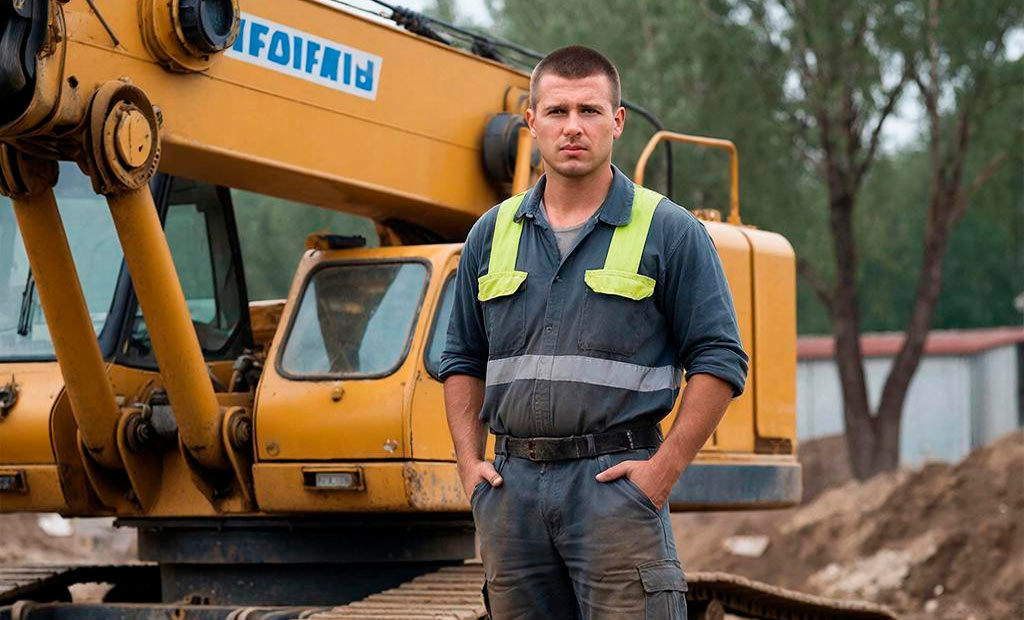 Гусеничный кран, обучение