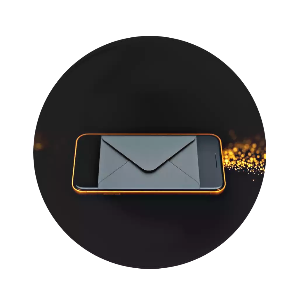 Смартфон с конвертом на экране - статья о трендах и стратегиях email-маркетинга