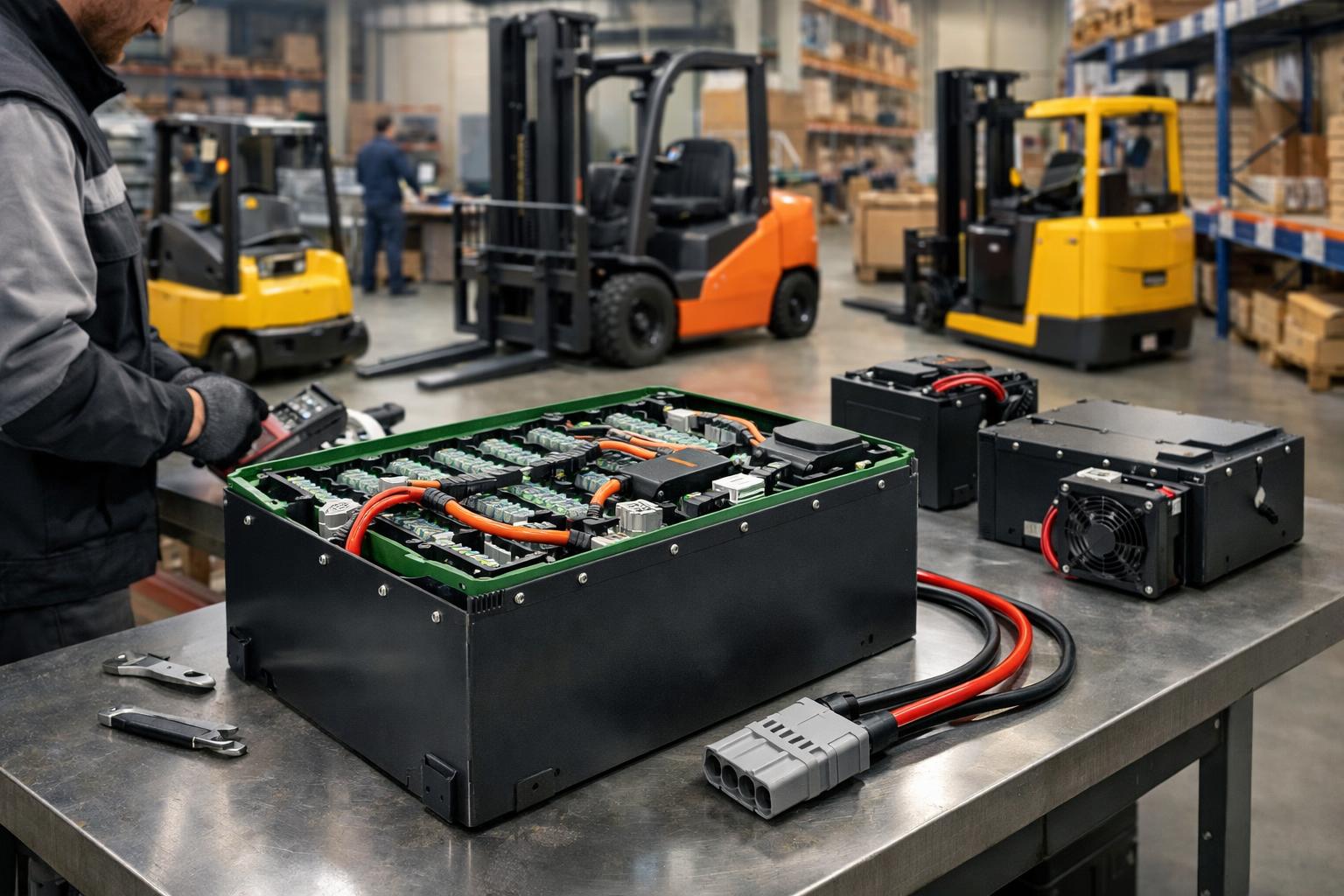 Литиевые аккумуляторы для складской техники - TESSELION Литиевые аккумуляторы для складской техники - TESSELION