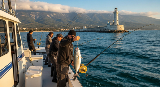 Рыбалка в открытом море