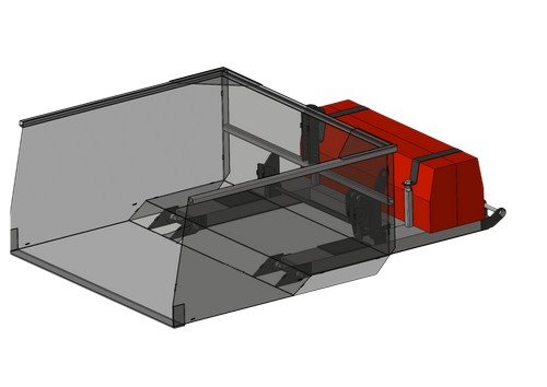 Ковш для вилочного погрузчика - Чертежи, 3D Модели, Проекты, Металлоконструкции