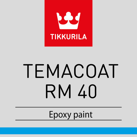 Двухкомпонентная эпоксидная краска Temacoat RM 40 / Темакоут РМ 40