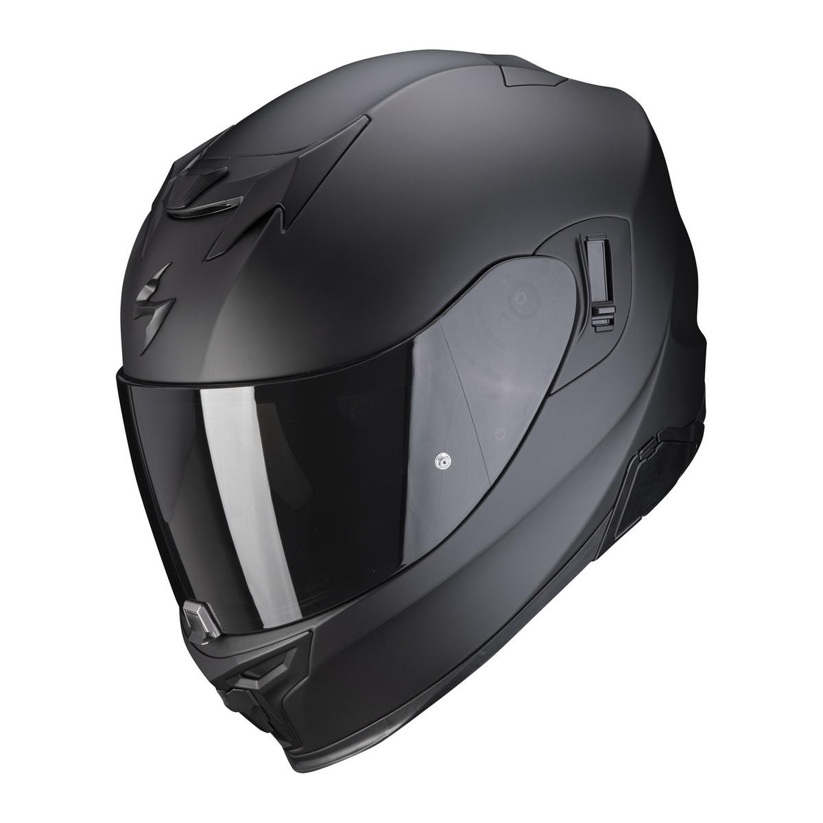Мотошлем-интеграл SCORPION EXO-520 EVO AIR Solid Matt Black — оригинал с сертификатом ECE