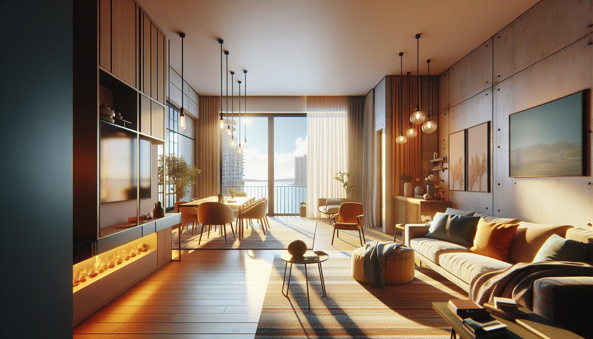 Апартаменты в Батумі с современным ремонтом и видом на море