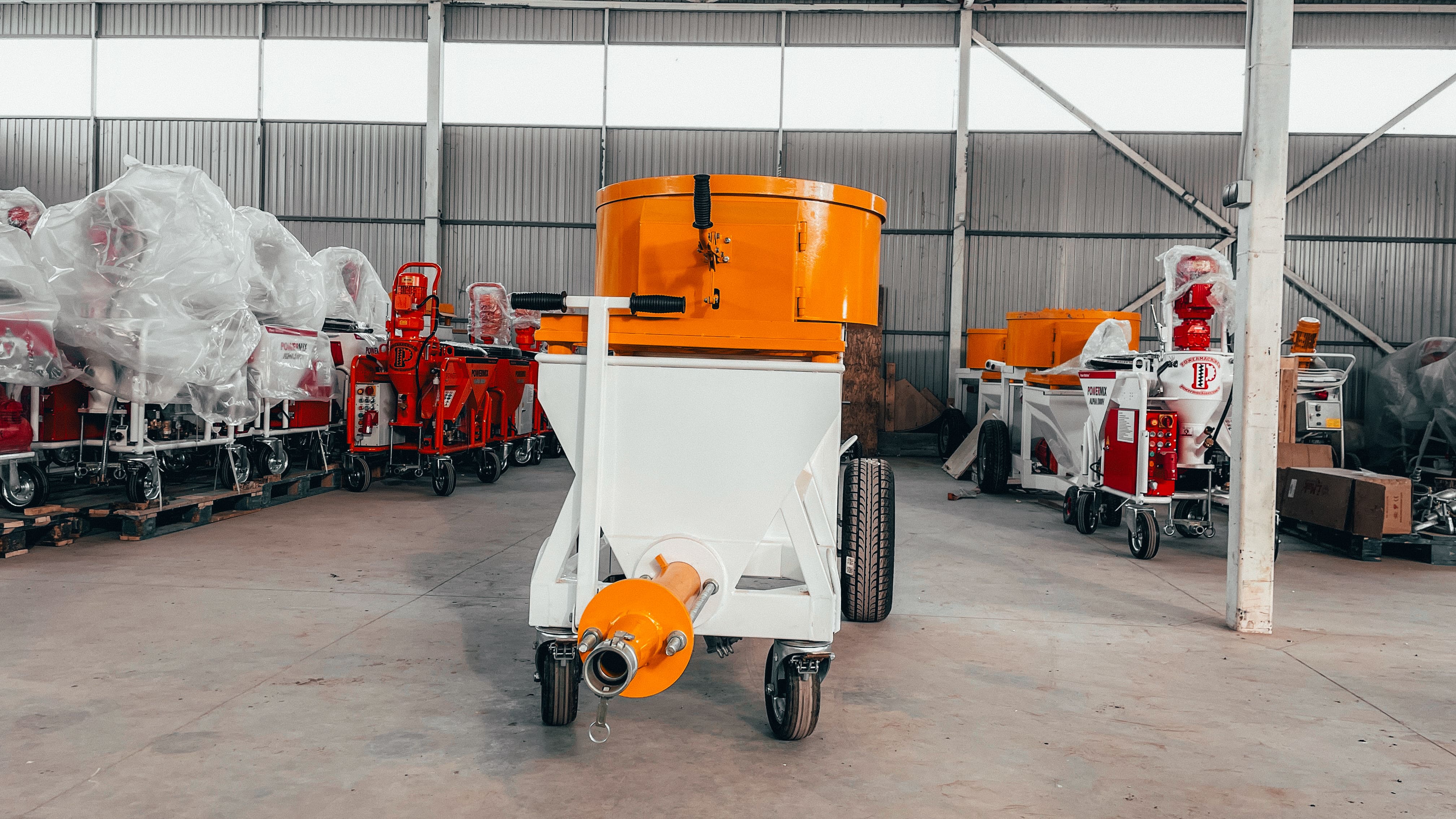 Крупный план узлов сборки и сервисных компонентов