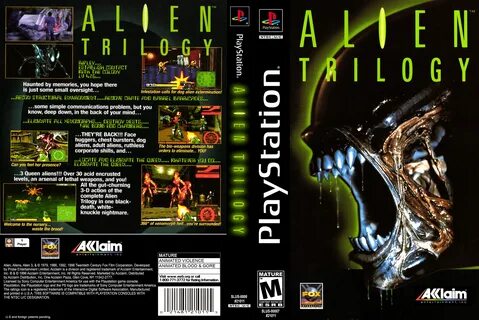 Alien Trilogy (PS1) - Ретро Шутер PS1 - Играть Онлайн на kinogames.online
