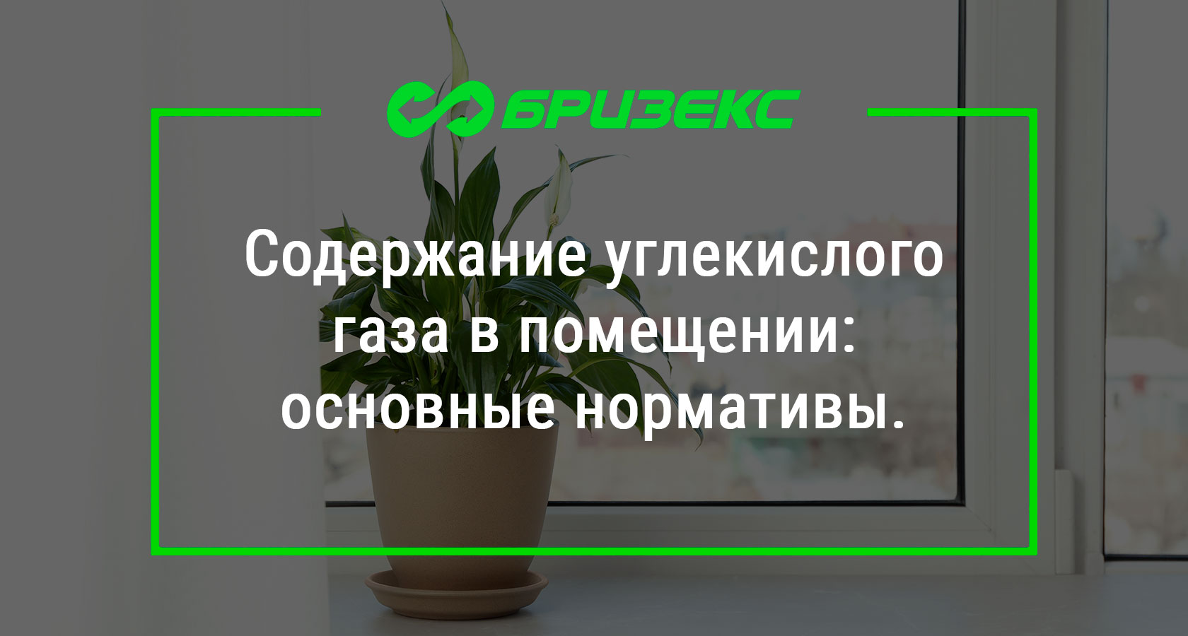 Содержание углекислого газа в помещении: основные нормативы