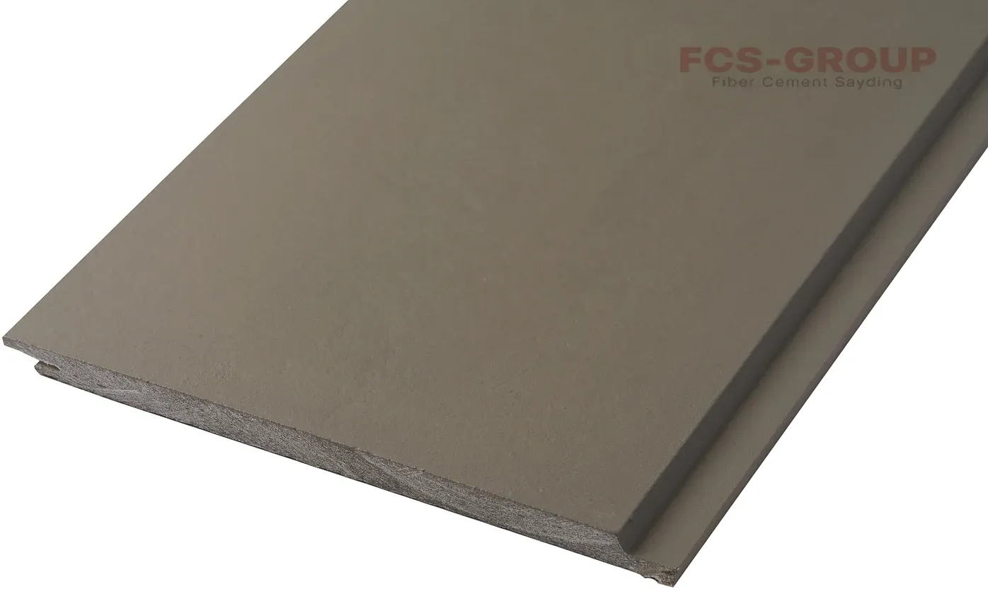 Фиброцементный сайдинг FCS Smooth Click, 3000х190х10 мм, F53 Сиена минерал
