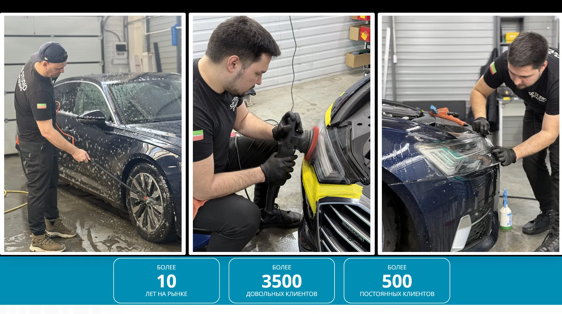 разделение сайта на блоки и разделы