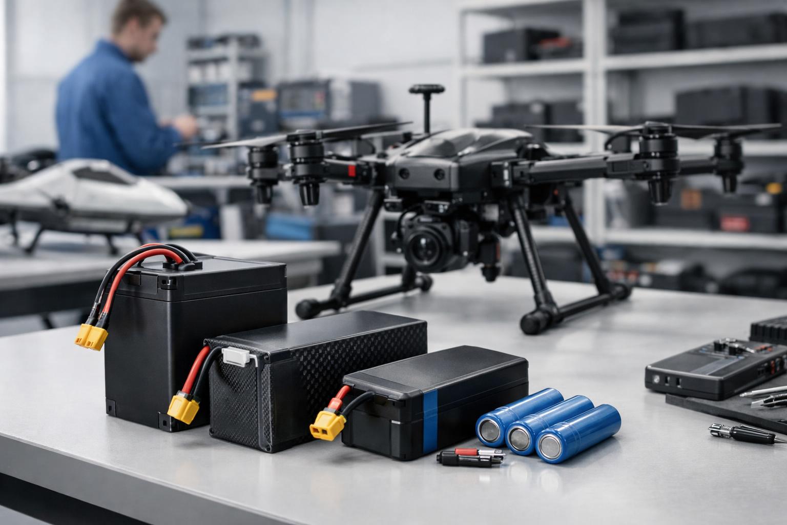 Литиевые аккумуляторы для дронов под заказ - Tesselion Литиевые аккумуляторы для дронов под заказ - Tesselion