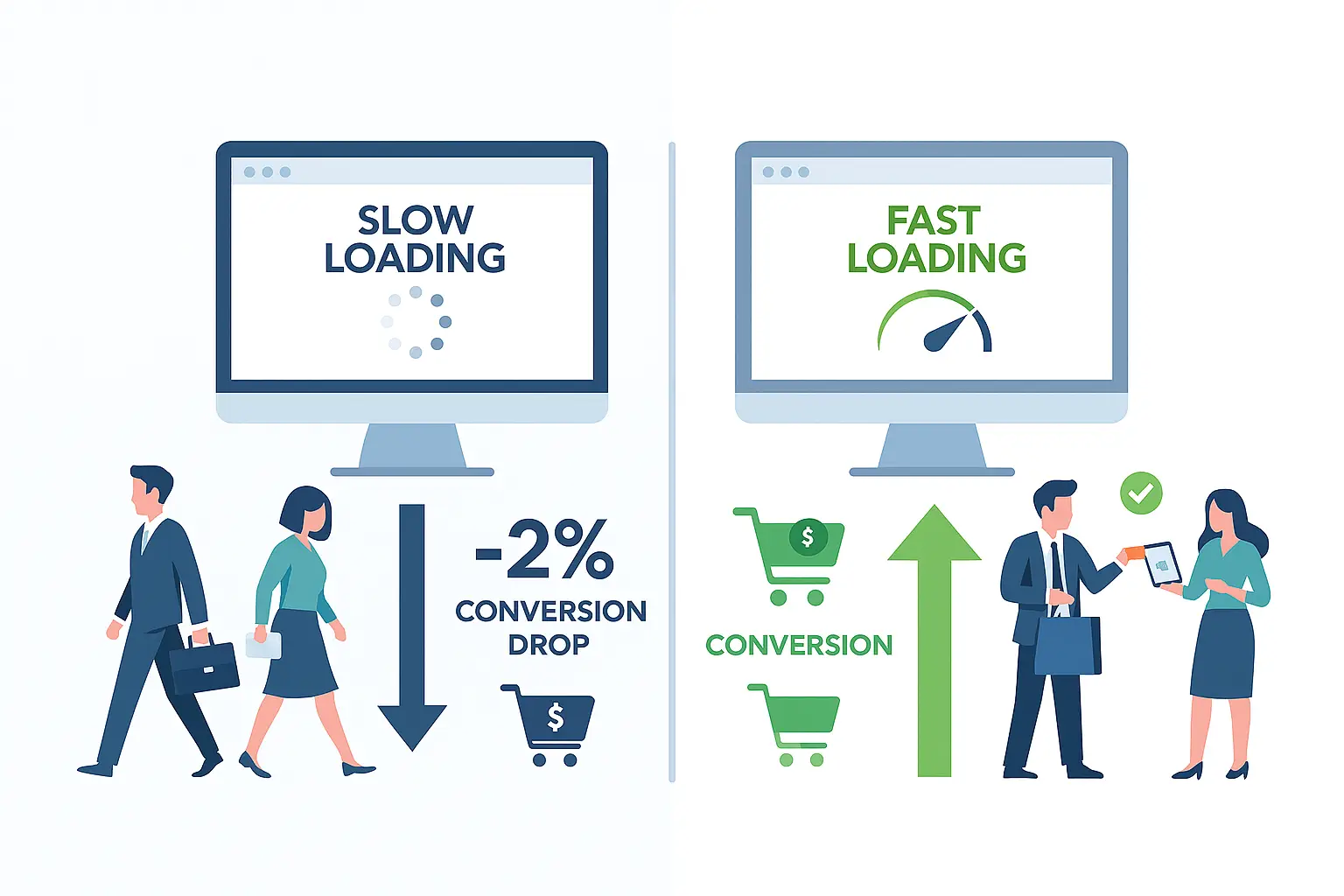 Почему сайт должен быстро загружаться фото