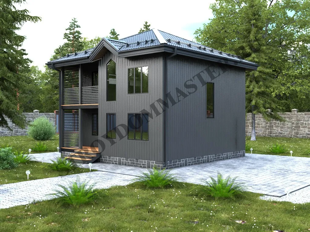 Каркасный Дом ТОР 8×8