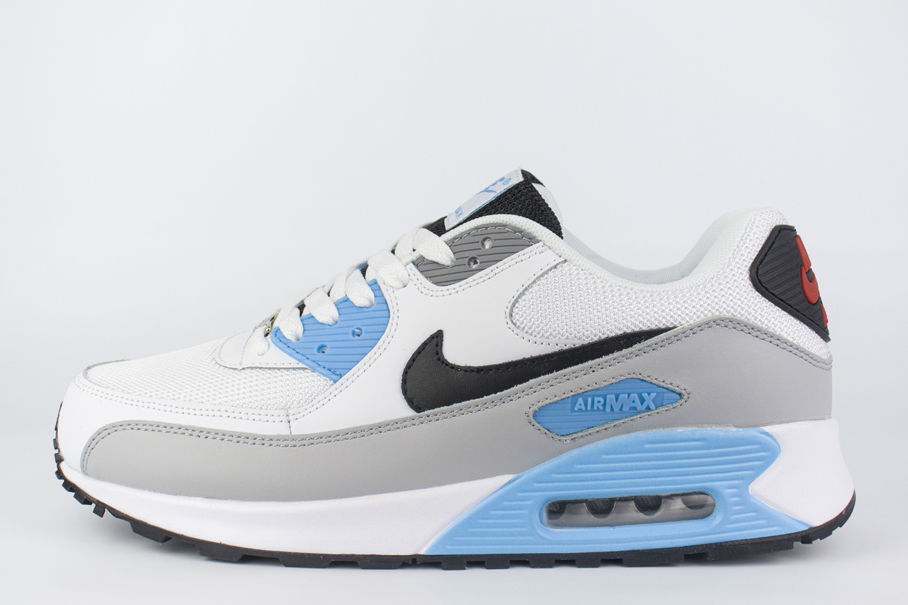 Air Max 90 White/Blue чаще выбирают клиенты