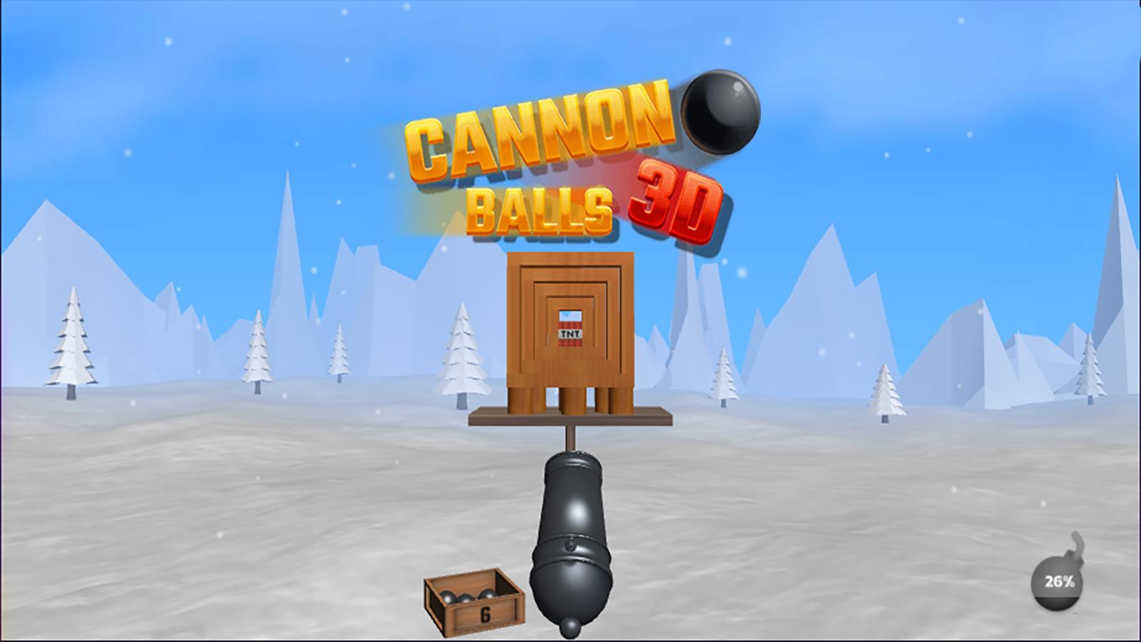 Пушечные ядра 3D играть онлайн
