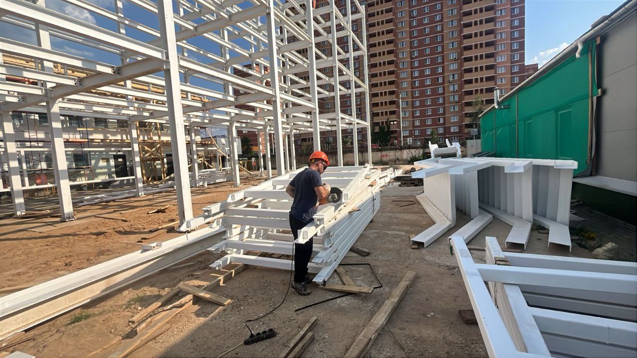 Монтаж металлоконструкций в Москве
