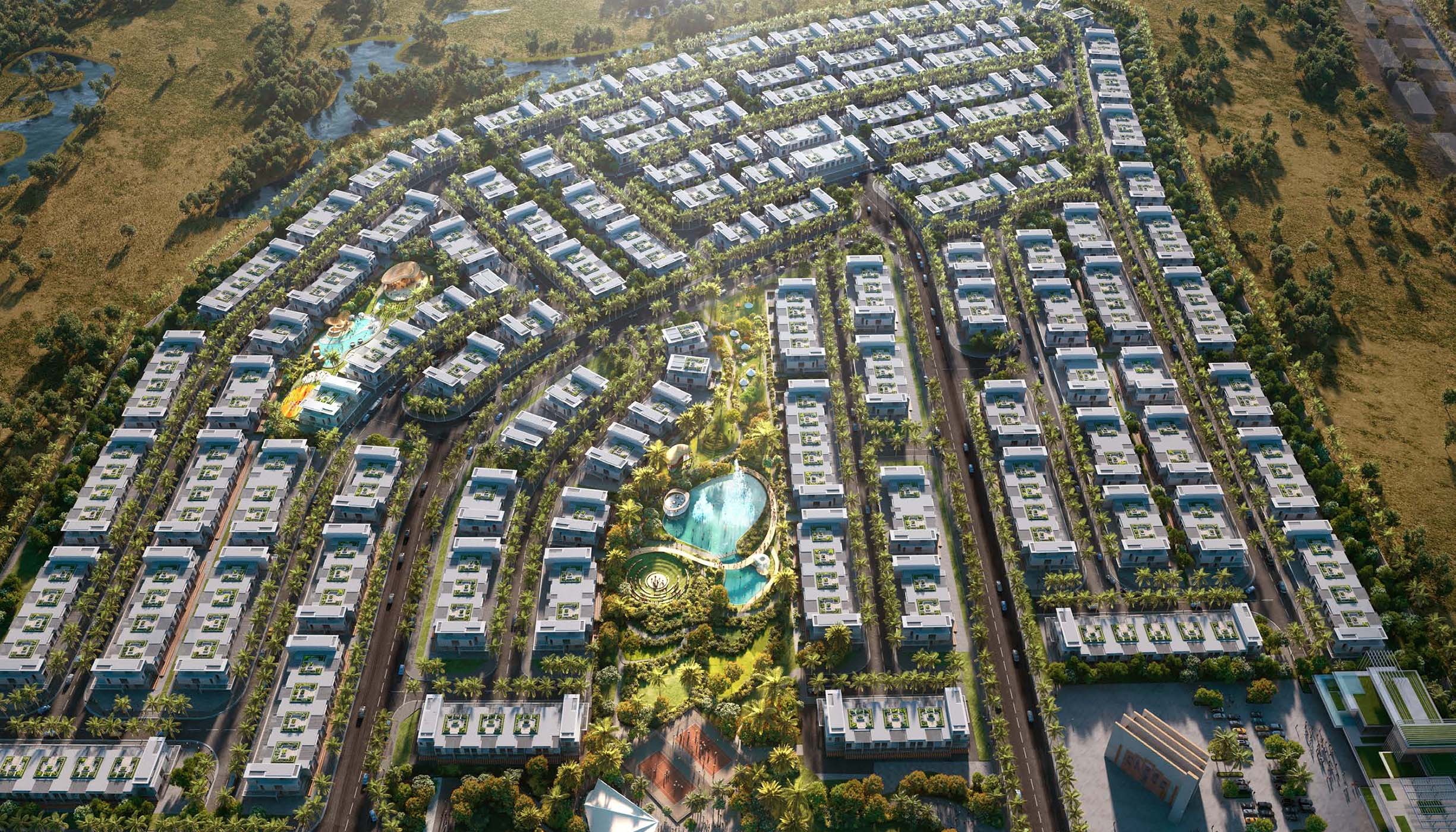 4-5BR Townhouses in Dubailand, Dubai