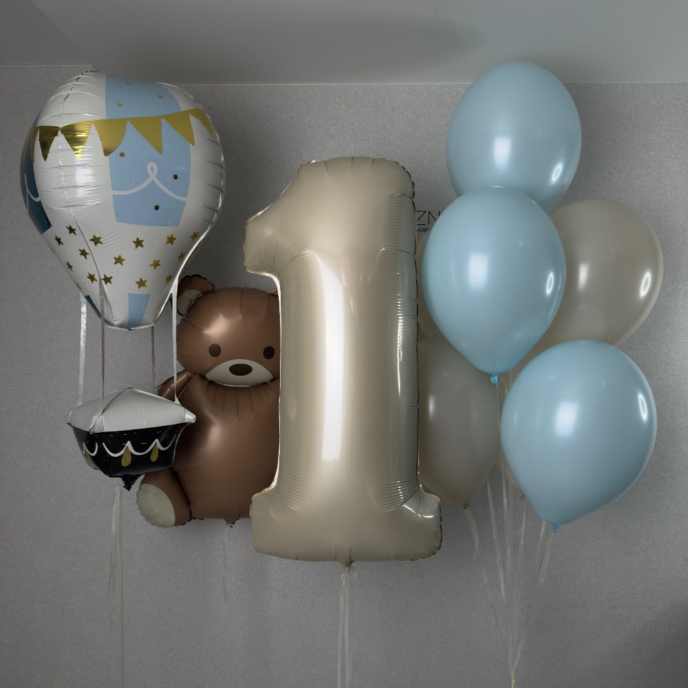 Оформление на 1 годик для мальчика