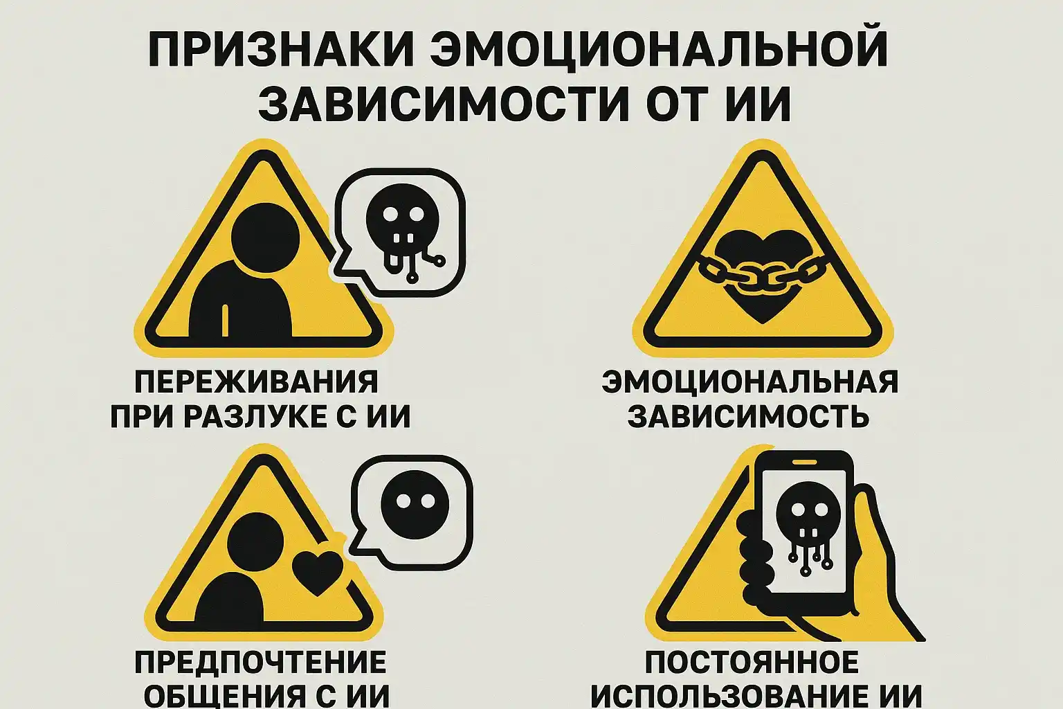 Эмоциональная зависимость от ИИ