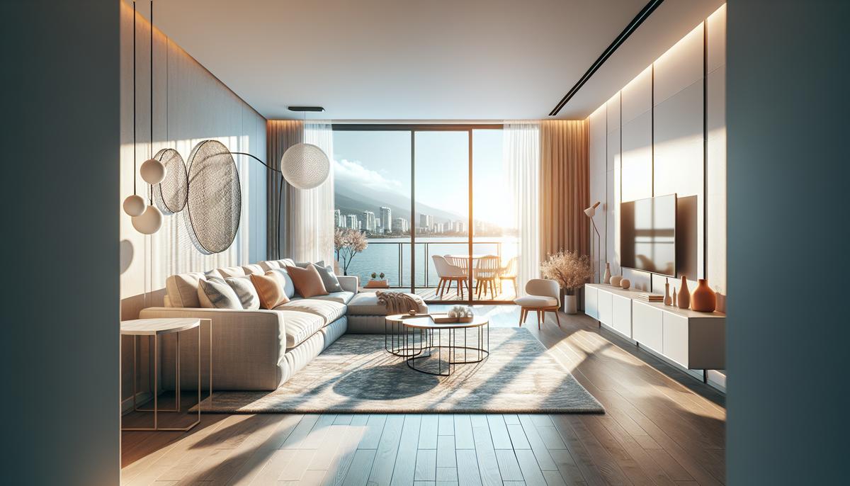 Квартира в Батуми готовая к сдаче — светлая и современная